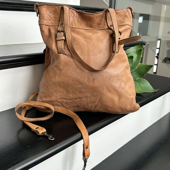 ORIGI HAND MADE ITALY P’ELLE BOVINA LEATHER LARGE WOVEN BAG TOTE PURSE RARE - Picture 13 of 16